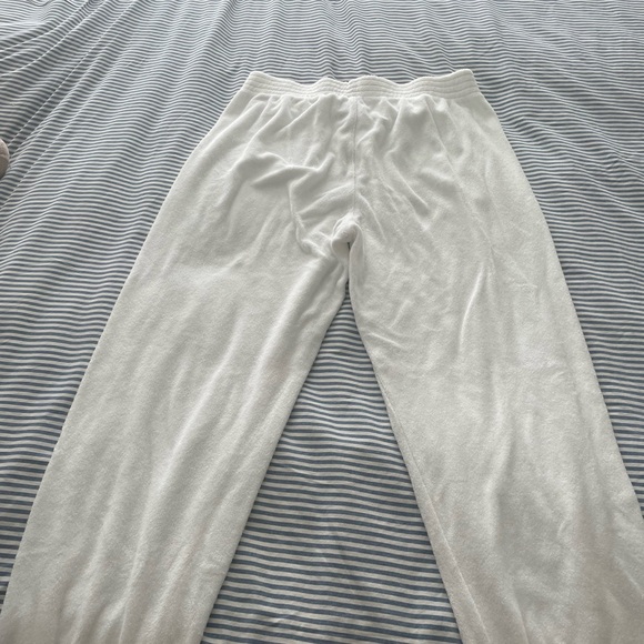 Tna white terry cloth sweatpants - Picture 3 of 3